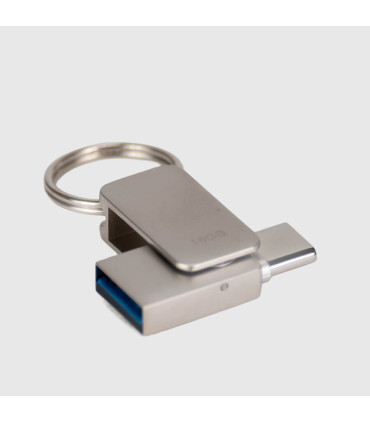 Pendrive "Giro" de Acero inoxidable 16GB
