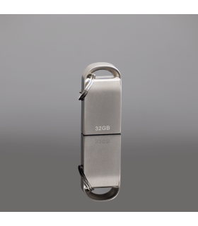 Mini-Pendrive "Lock" de Acero inoxidable 32GB