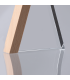 Trofeo Galvano de Madera y Cristal "Triangle"