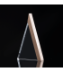 Trofeo Galvano de Madera y Cristal "Triangle"