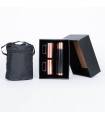 Set termo 1/2 L + 2 tazones encobrizados "GLASGOW"