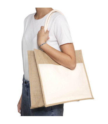 Bolsa de algodón y yute YUCATÁN