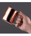 Tazón metálico Encobrizado COPPER 1/2 L