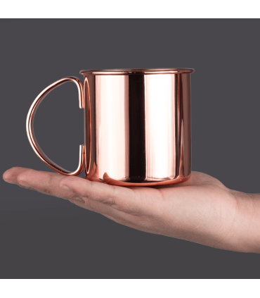 Tazón metálico Encobrizado COPPER 1/2 L