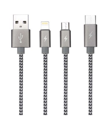 Connect Multicargador Metálico