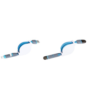 Connect Multicargador Retráctil