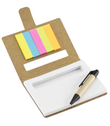 Memo Set Ecológico con Bolígrafo