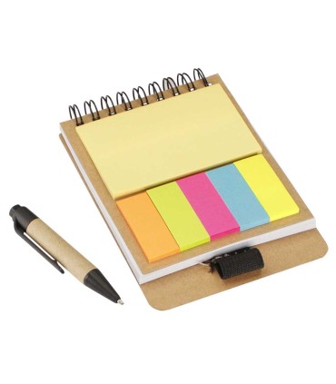 Memo Set Ecológico con Bolígrafo