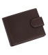 Deluxe Billetera de Cuero Color Café