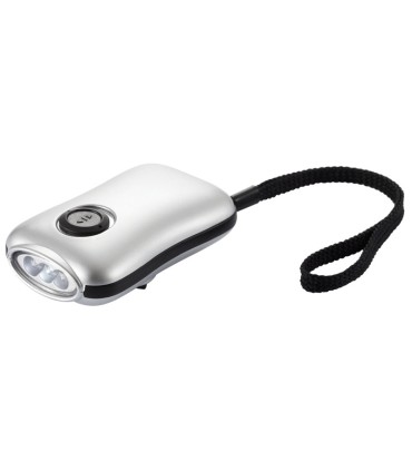 Linterna 3 LED con Dínamo