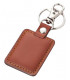 Llavero Simil Cuero Café