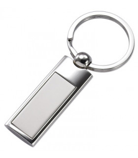 Llavero Metálico Rectangular