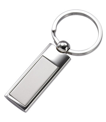 Llavero Metálico Rectangular