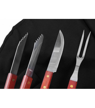 Delantal de BBQ con 3 Herramientas