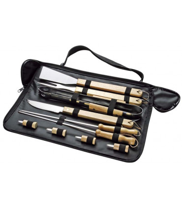 Set de BBQ con 10 Herramientas