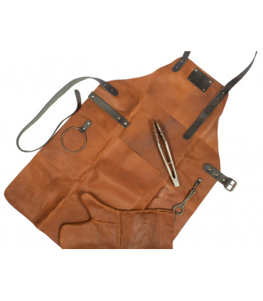 Set Asador de Gamuza de Búfalo