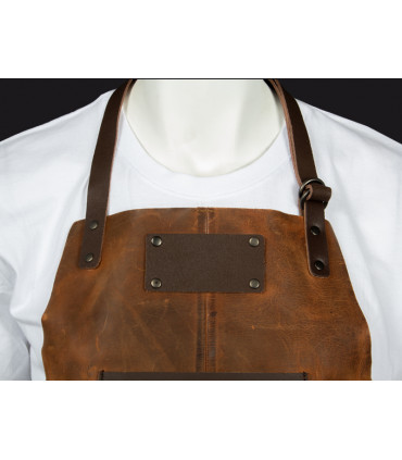 Set Asador de Cuero de Búfalo