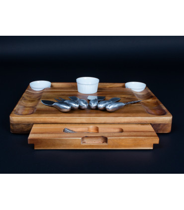 Tabla de Quesos con 12 Herramientas