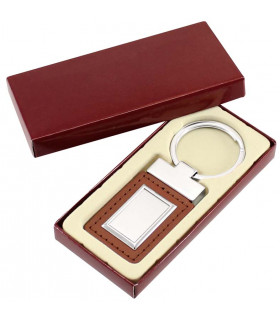 Llavero Cuero Metal Excelsior