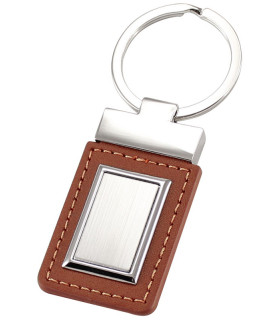 Llavero Cuero Metal Excelsior