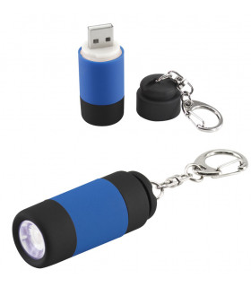 Llavero Linterna LED Cargador USB