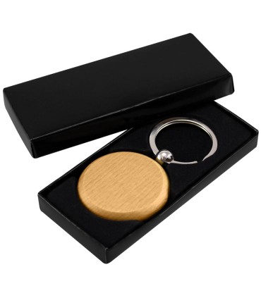 Llavero Redondo de Madera