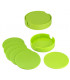Set de Posavasos Plásticos Redondos