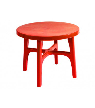 Mesa Plástica Redonda