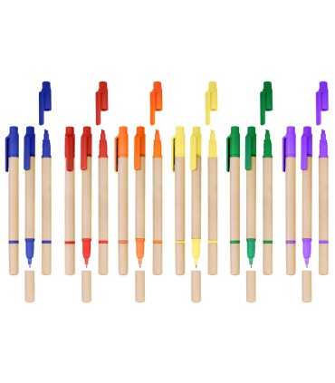 Bolígrafo Ecológico con Destacador