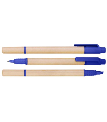 Bolígrafo Ecológico con Destacador