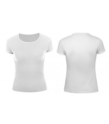 Polera Manga Corta Algodón Mujer