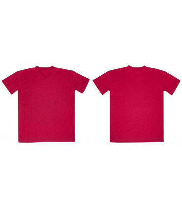 Polera Manga Corta Poliéster Hombre