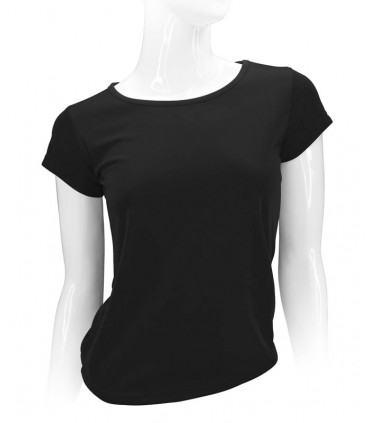 Polera Manga Corta Poliéster Mujer