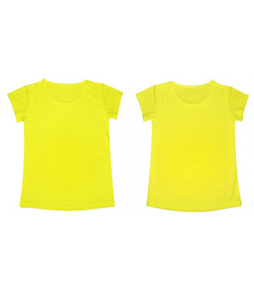 Polera Manga Corta Poliéster Mujer