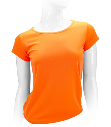 Polera Manga Corta Poliéster Mujer