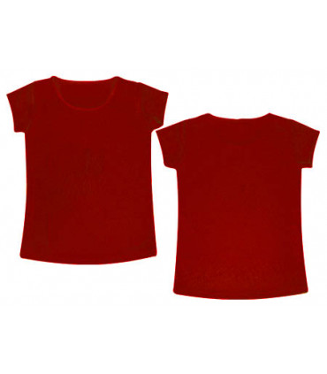 Polera Manga Corta Poliéster Mujer