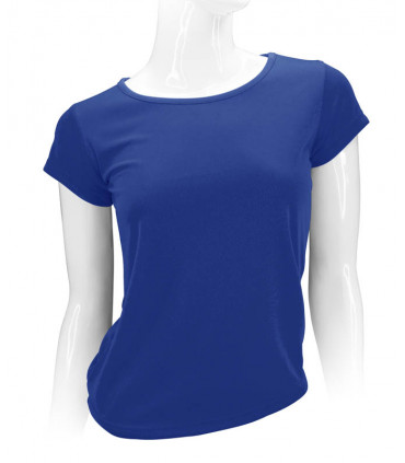 Polera Manga Corta Poliéster Mujer