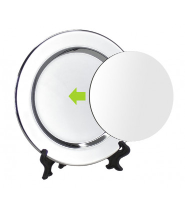 Galvano Plato Pequeño Sublimación