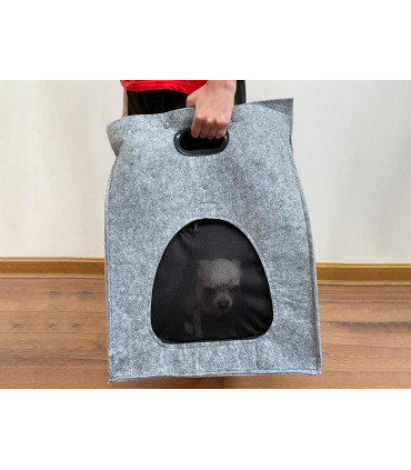 Bolso de Fieltro Porta Mascota