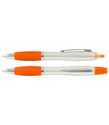 Bolígrafo con Destacador Wind Satin