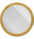 Espejo Circular Bambú