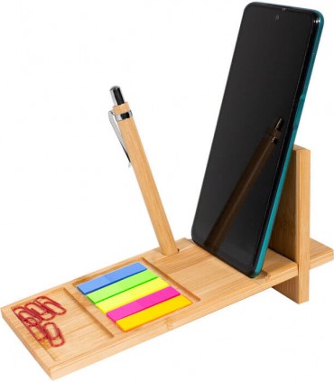 Organizador de Escritorio de Bambú