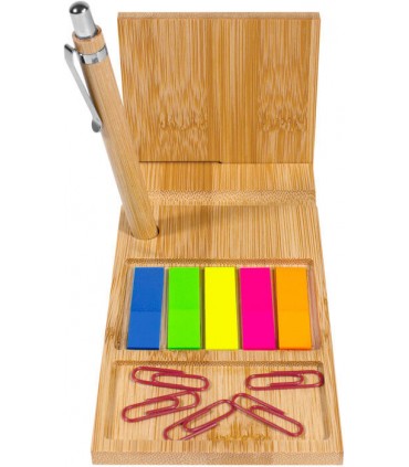 Organizador de Escritorio de Bambú