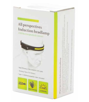 USB Linterna LED Cabeza