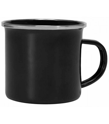 Tazón Enlozado Negro