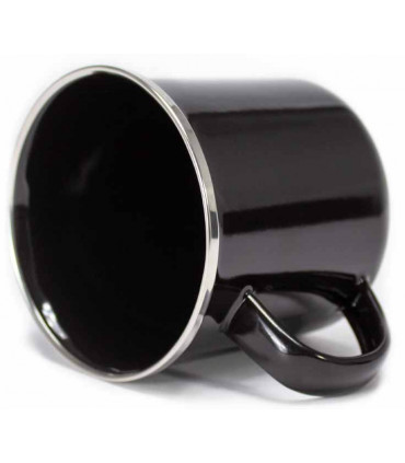 Tazón Enlozado Negro