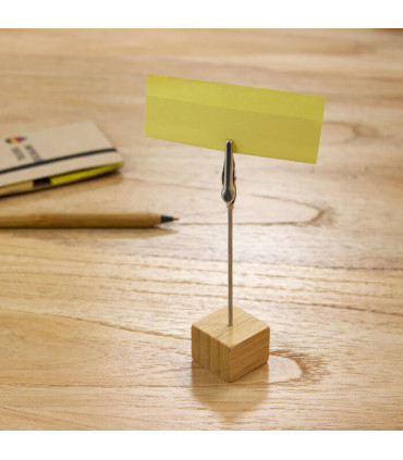 Memo Clip de Escritorio Bambstick