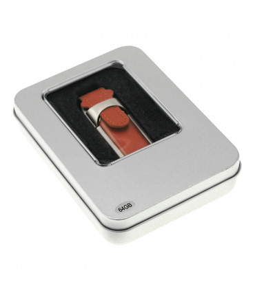 Pendrive 64GB de Cuero