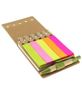 Memo Set Ecológico con Bolígrafo
