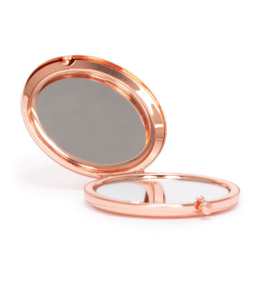 Espejo metálico doble con aumento "BARDOT"